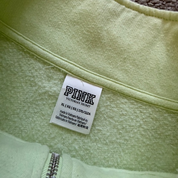 Women’s PINK 1/4 Zip Fleece - Picture 2 of 3